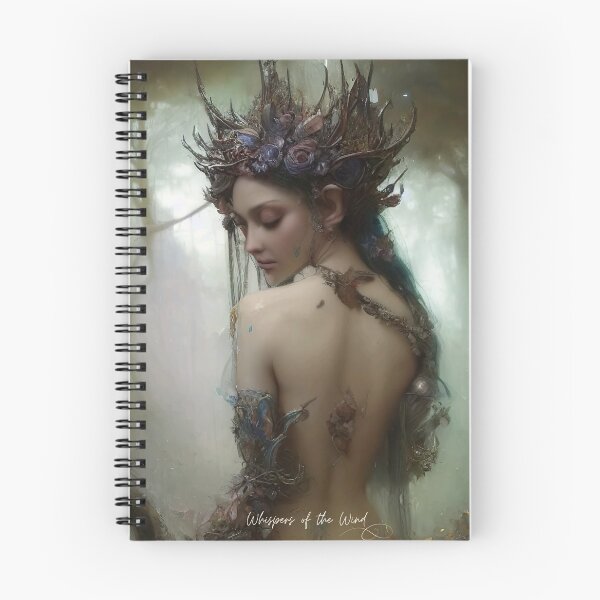 Item preview, Dryad nymph forest queen from Greek mythology art designed and sold by TheLocoShop.