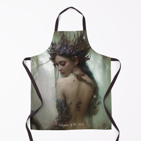 Item preview, Dryad nymph forest queen from Greek mythology art designed and sold by TheLocoShop.