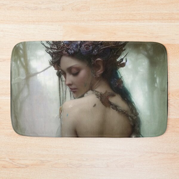 Item preview, Dryad nymph forest queen from Greek mythology art designed and sold by TheLocoShop.