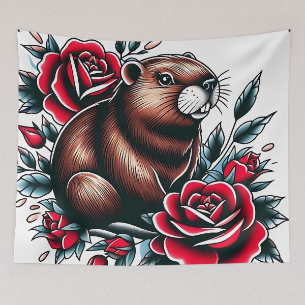 Item preview, Beaver designed and sold by fairycoffins.