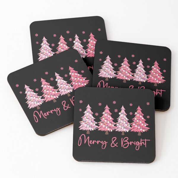 Item preview, Merry And Bright Cute Pastel Christmas Trees Family Matching Holiday Graphic   designed and sold by Bad Kitty Designz.