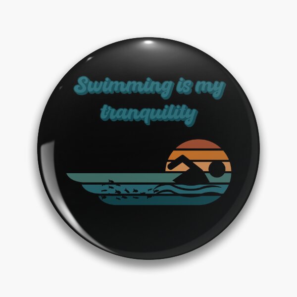 Item preview, swimming is my tranquility designed and sold by BuyMeifYouLike.