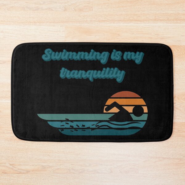 Item preview, swimming is my tranquility designed and sold by BuyMeifYouLike.