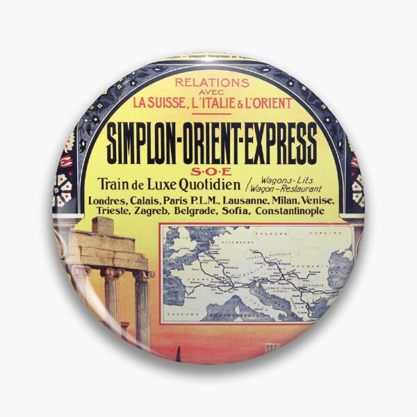 Item preview, HD. Simplon Orient Express (Original colors) designed and sold by MINDTHECHERRY.