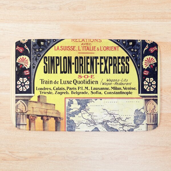 Item preview, HD. Simplon Orient Express (Original colors) designed and sold by MINDTHECHERRY.