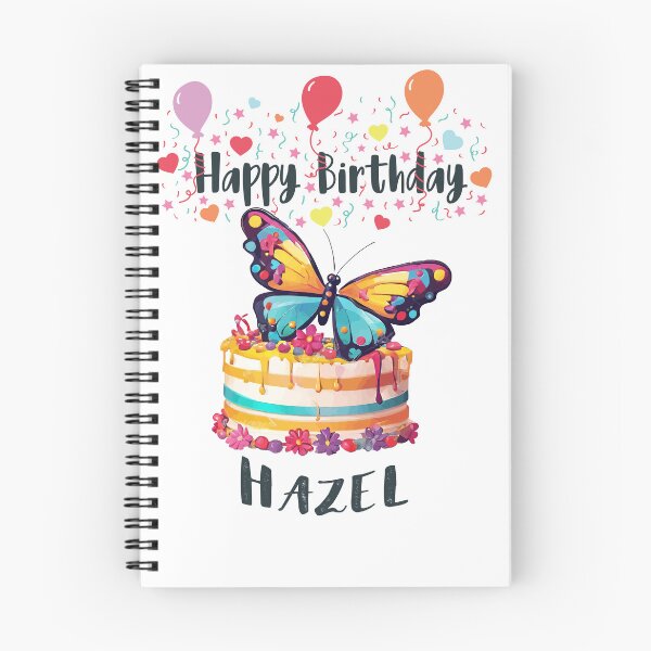 Item preview, Happy Birthday Hazel designed and sold by SAKADesignArt.