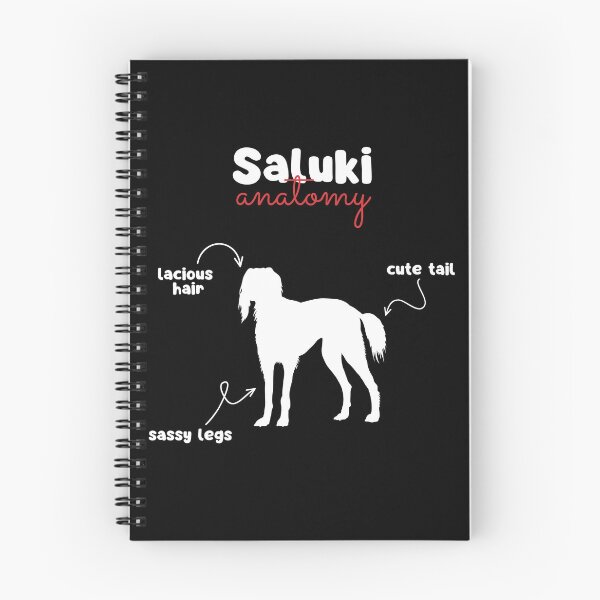 Item preview, Saluki anatomy designed and sold by Cinnamonbon.