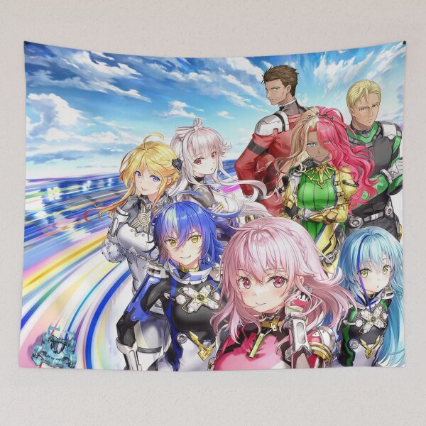 Item preview, HIGHSPEED Étoile, Rin Rindoh, Kanata Asakawa, Eien Komachi, Sofia Bryant Tokitou, Ryu Youran, Alice Summerwood, Richard Parker designed and sold by AbominationShop.