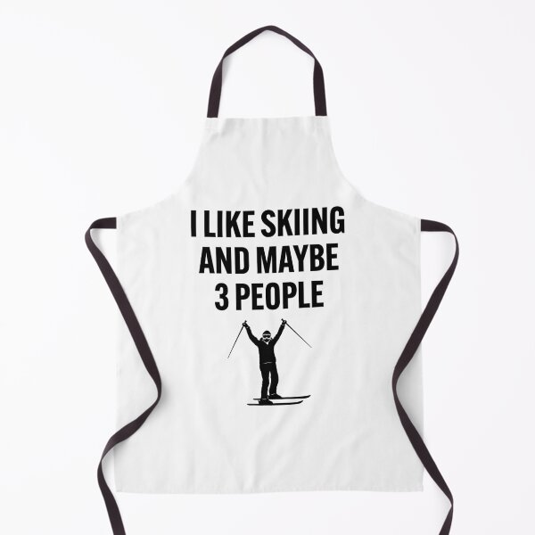 Item preview, I like skiing and may be 3 people designed and sold by Gravy-tee07.