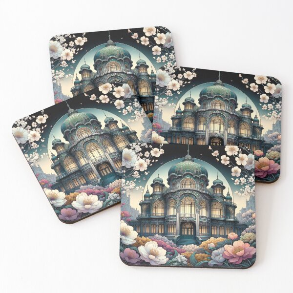 Item preview, Ironic Galactic Bloom: Baroque Elegance in Apocalypse designed and sold by ByDigitalDream.
