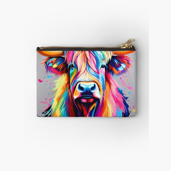 Item preview, Multi-coloured highland cow  designed and sold by Metaverse8.