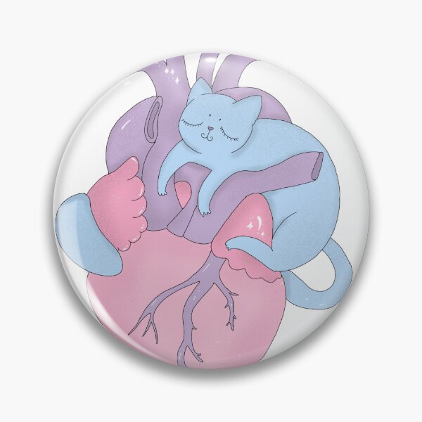 Item preview, heart cat designed and sold by javiimaligno.