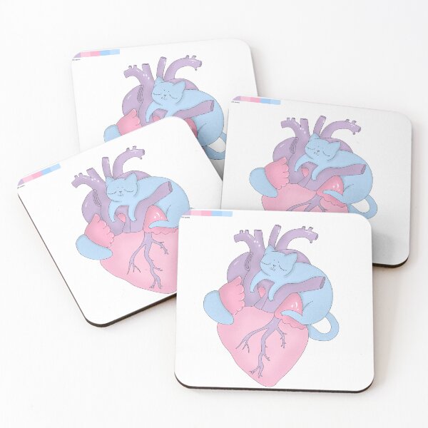 Item preview, heart cat designed and sold by javiimaligno.