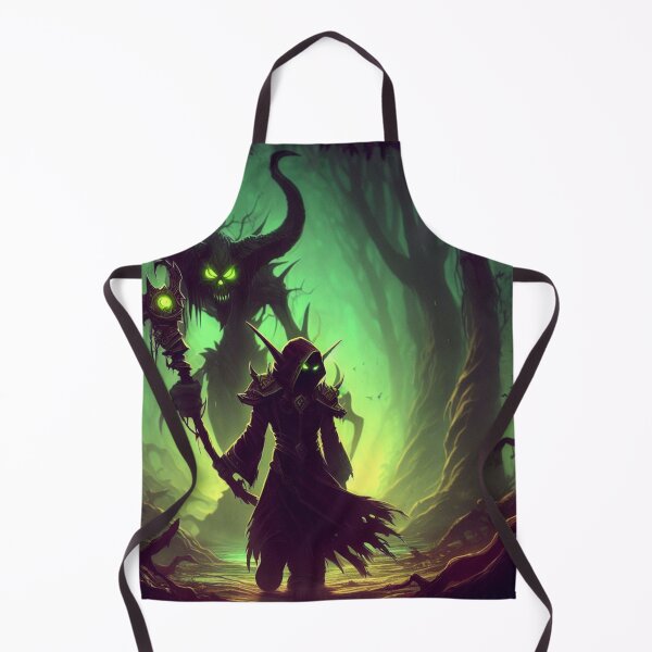 Item preview, Fel-lit Forest Warlock and Demon Companion designed and sold by FoxOfPixels.