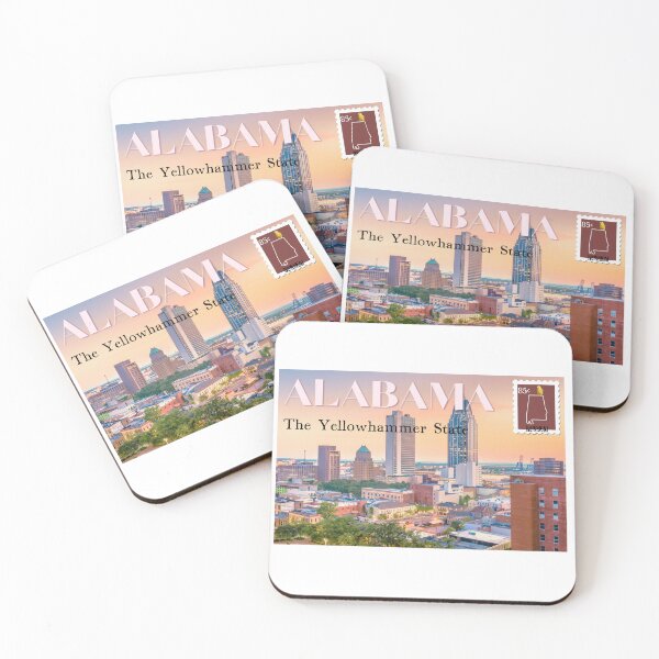 Item preview, Vintage Postage Stamps Design - Alabama State designed and sold by LenasVersion.
