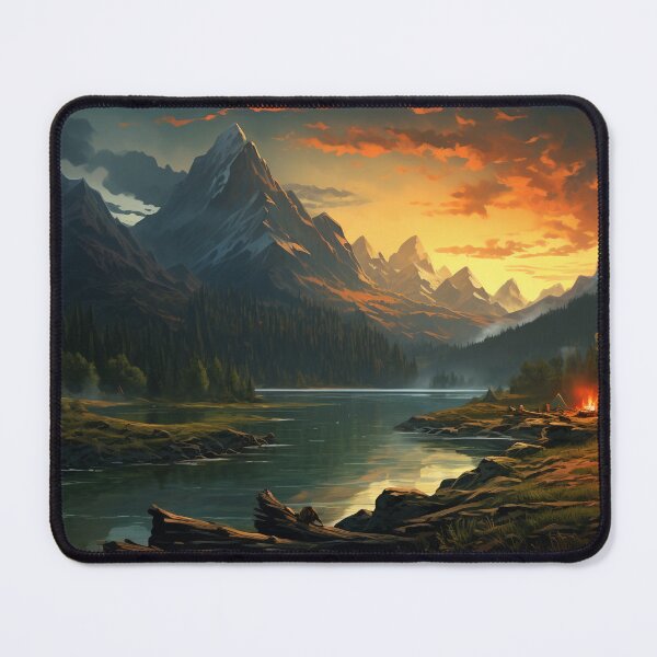 Item preview, Camp at the lake designed and sold by NickFound.
