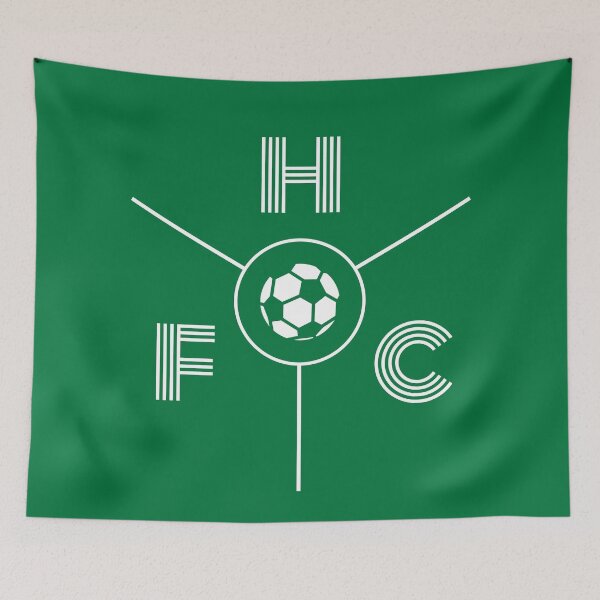 Item preview, Hibernian FC HFC Football Minimalist Style Artwork designed and sold by kakarikihill.
