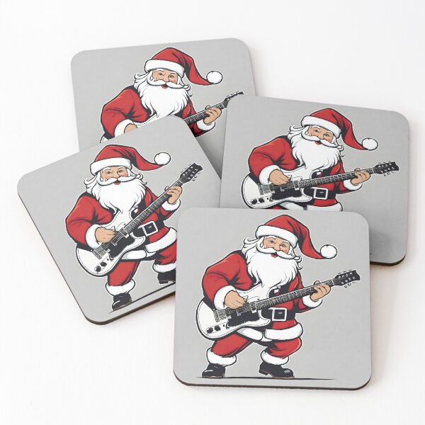 Item preview, Santa Claus Playing His Guitar 03 designed and sold by Artekinium.