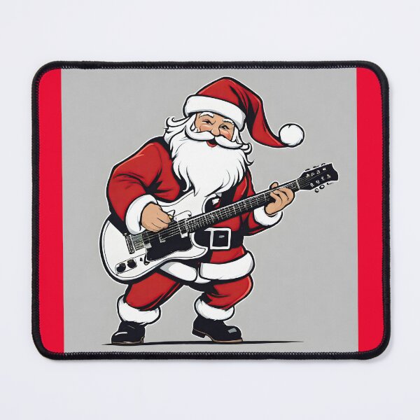 Item preview, Santa Claus Playing His Guitar 03 designed and sold by Artekinium.
