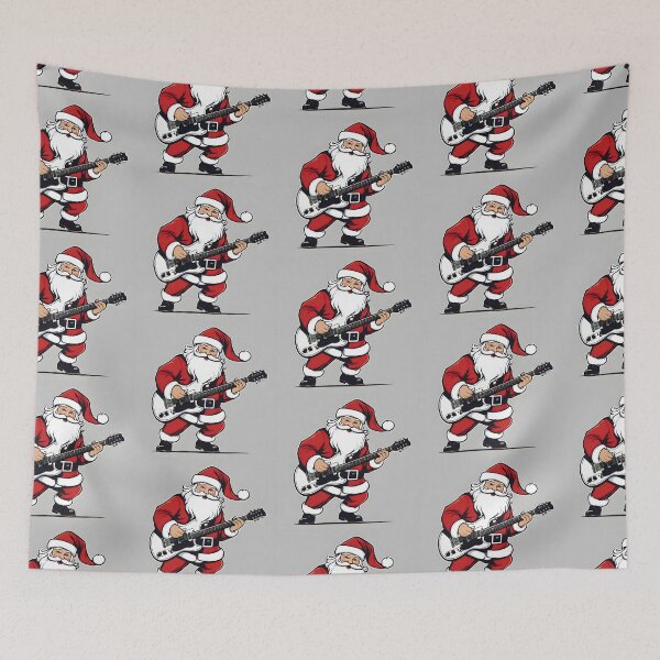Item preview, Santa Claus Playing His Guitar 03 designed and sold by Artekinium.