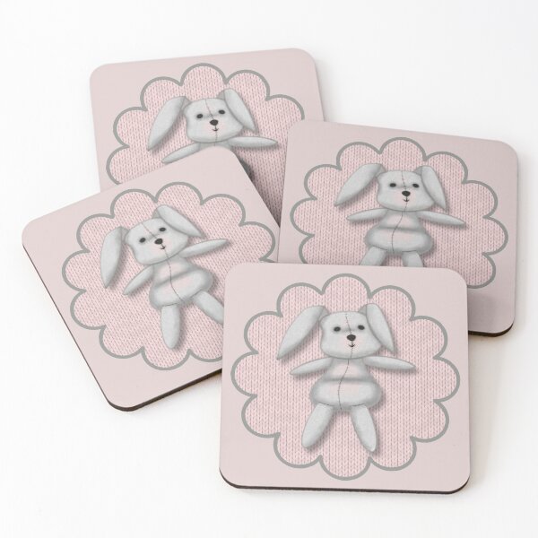 Item preview, Little Bunny Plushie designed and sold by Scrabbly Doodles.