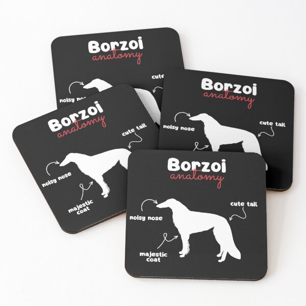 Item preview, Borzoi anatomy designed and sold by Cinnamonbon.