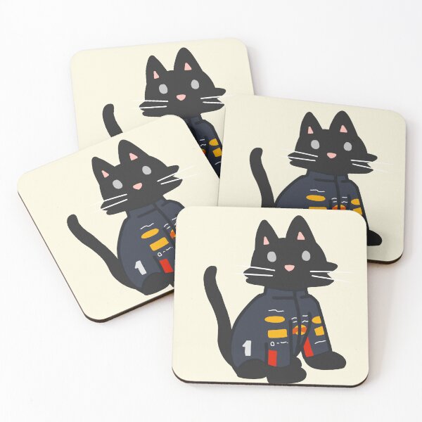 Item preview, Max Verstappen as a cat designed and sold by Paorez.