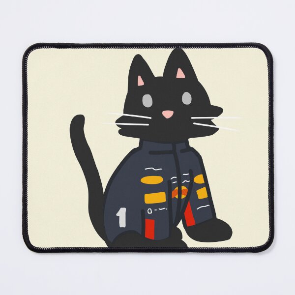 Item preview, Max Verstappen as a cat designed and sold by Paorez.