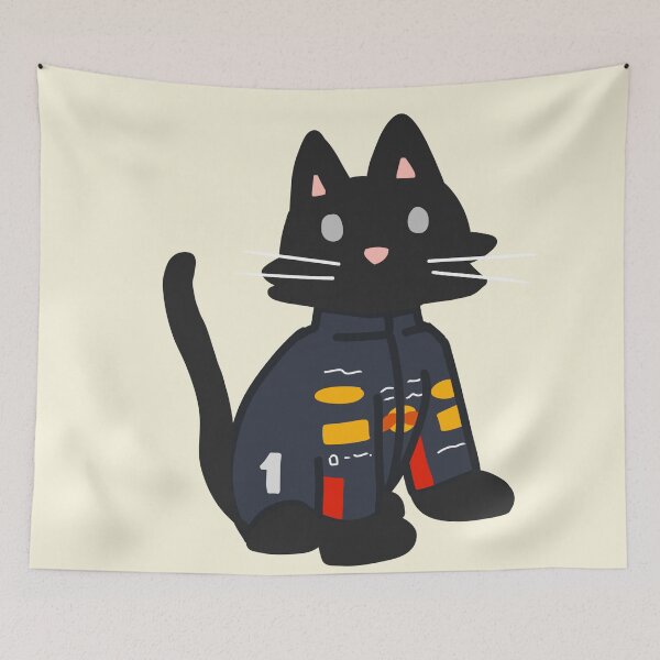 Item preview, Max Verstappen as a cat designed and sold by Paorez.