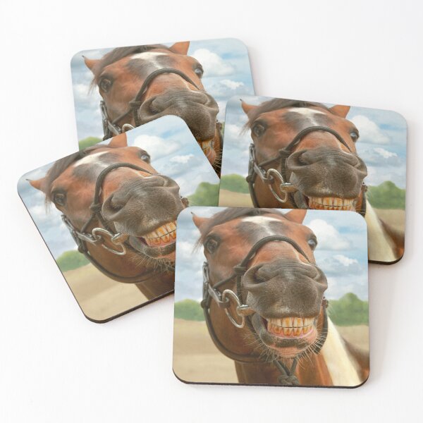 Item preview, Animal - Horse - I finally got my braces off designed and sold by Mike Savad Photography.