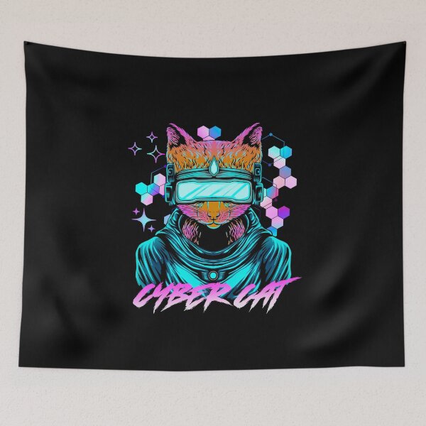 Item preview, Cyber Cat designed and sold by Streetkingstore.