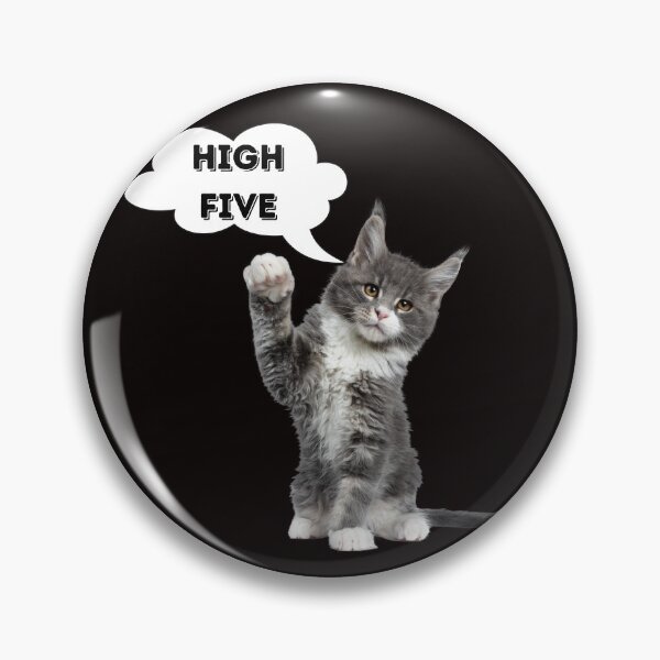 Item preview, High five with your cat. Classic T-shirt and more... designed and sold by Studio-wzory.