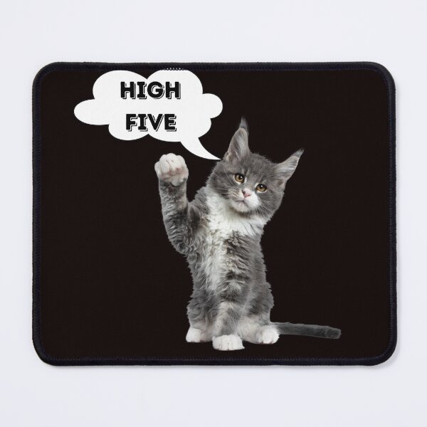 Item preview, High five with your cat. Classic T-shirt and more... designed and sold by Studio-wzory.