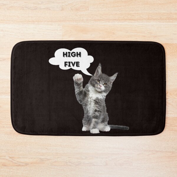 Item preview, High five with your cat. Classic T-shirt and more... designed and sold by Studio-wzory.