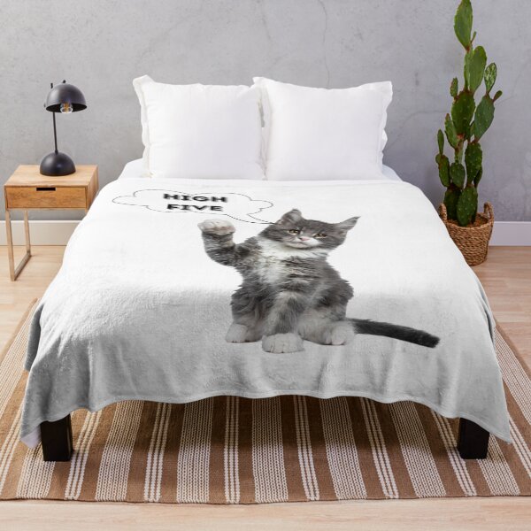 Item preview, High five with your cat. Classic T-shirt and more... designed and sold by Studio-wzory.
