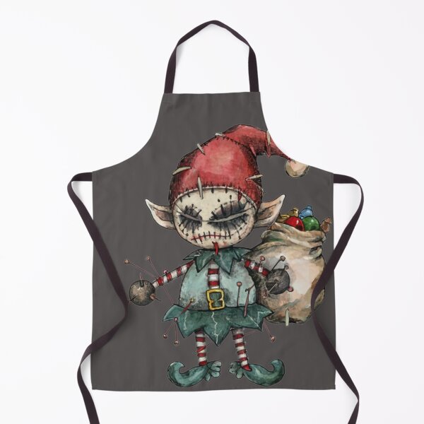 Item preview, Voodoo Doll Elf With Goodies designed and sold by ZinniasGothShop.