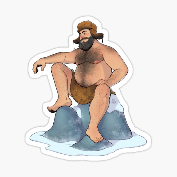 Winter Bear Sticker