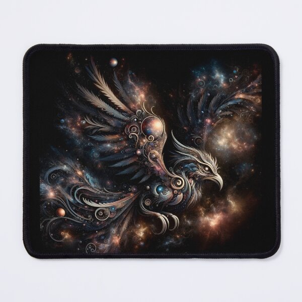 Item preview, Fearful Avian Cosmos: Mythical Elegance Series designed and sold by ByDigitalDream.