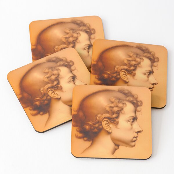 Item preview, Portrait Of Young  Boy In Profile designed and sold by LanaGustavsson.