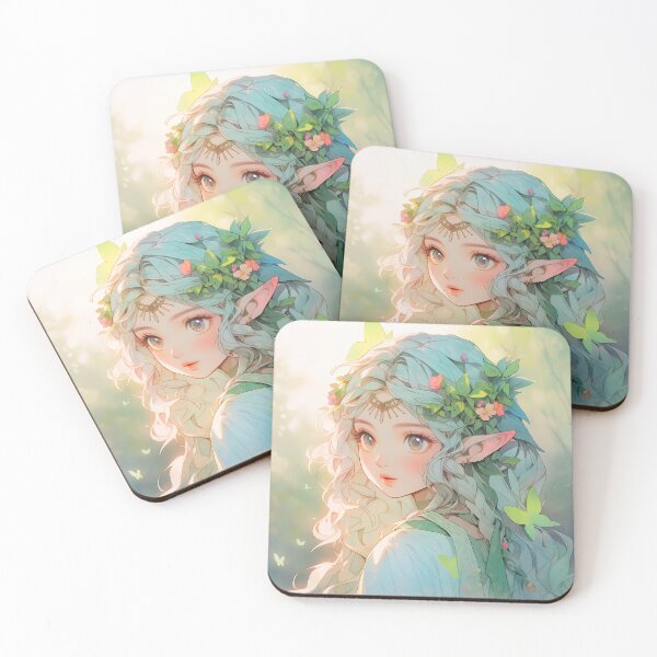 Item preview, Sweet Anime Elf Girl designed and sold by ArtsyChaosArt.