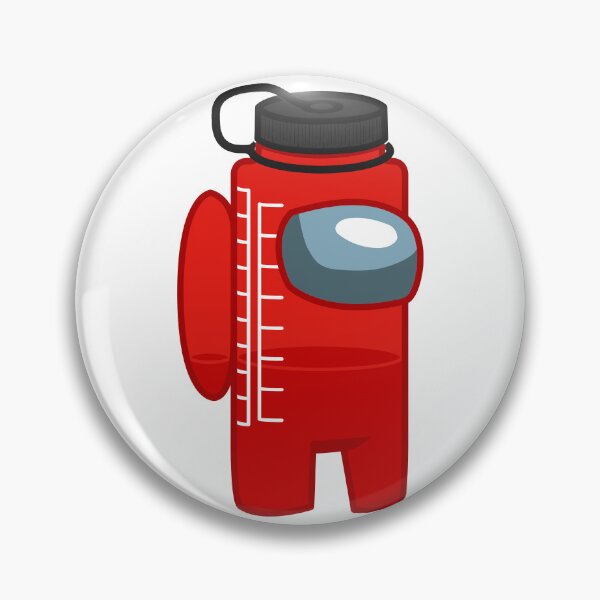 Item preview, Suspicious Water Bottle - Red designed and sold by BipedalNarwhal.
