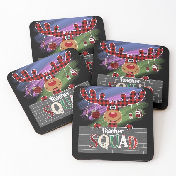 Item preview, reindeer, deer,  teacher squad designed and sold by GroonSpace.