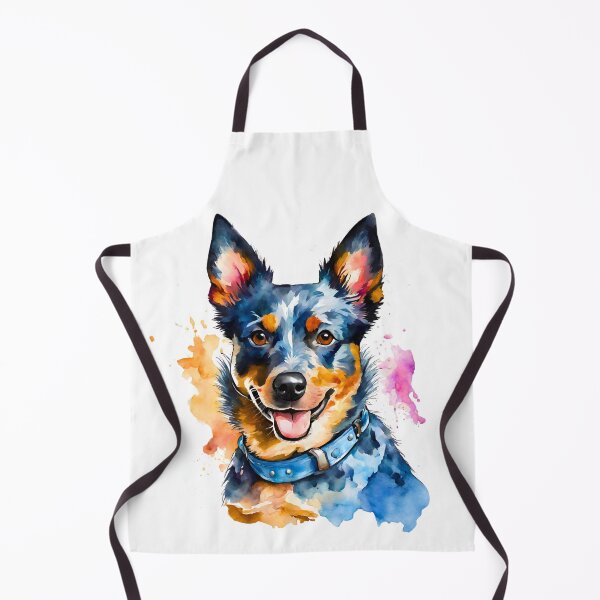 Item preview, Adorable Blue Heeler Puppy Watercolor designed and sold by Fredster1966.