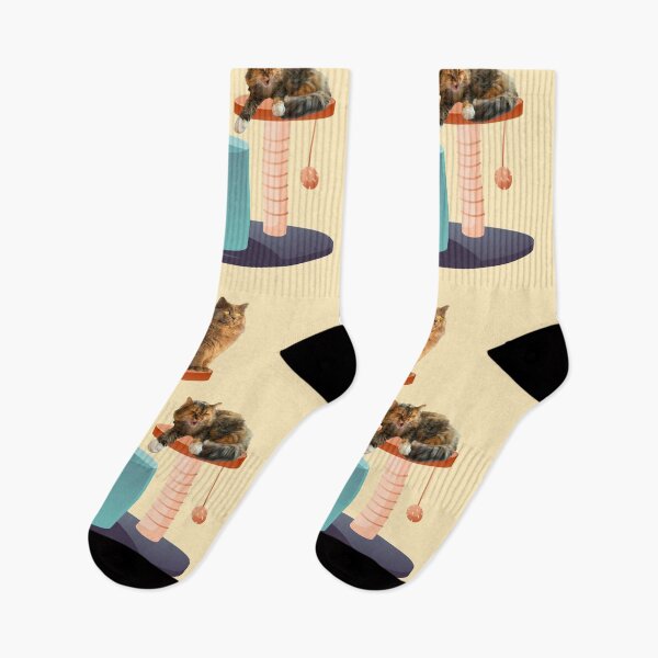 Item preview, Cute cats on a cat tree designed and sold by TicaCreations.