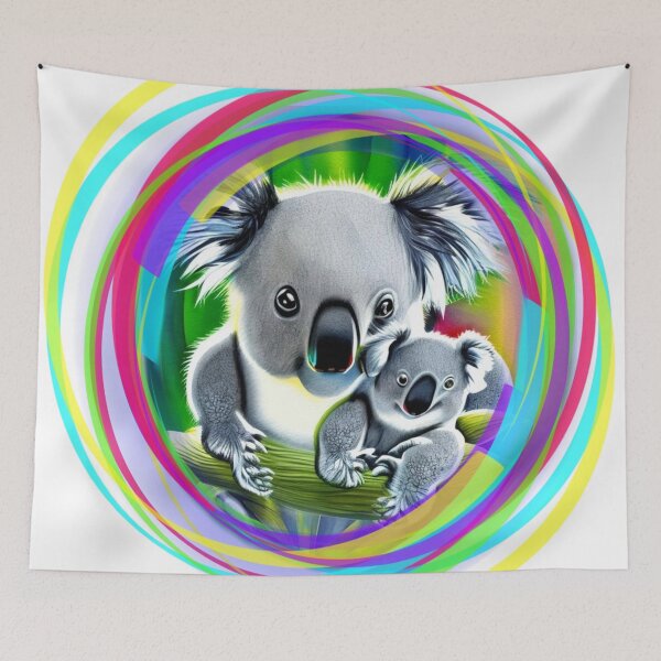 Item preview, KOALA MOTHER WITH BABY designed and sold by inarausch2023.