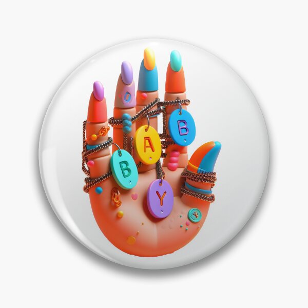 Item preview, Hand with BABY Plaques designed and sold by Glariix.