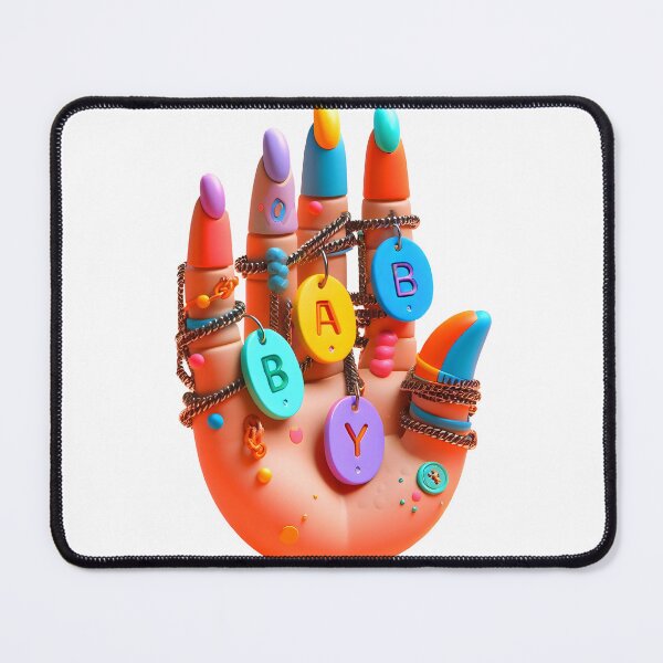 Item preview, Hand with BABY Plaques designed and sold by Glariix.