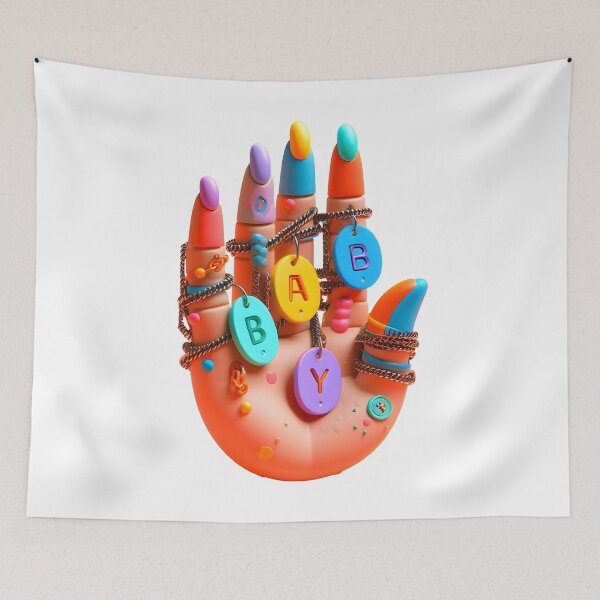 Item preview, Hand with BABY Plaques designed and sold by Glariix.