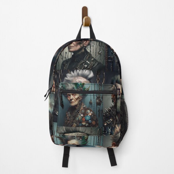 Item preview, Punk Old Lady Artificial intelligence Ai designed and sold by AiPoliviosArt.