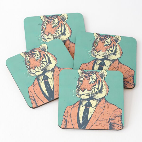 Item preview, The Dapper Bengal Gent designed and sold by Retro Type.